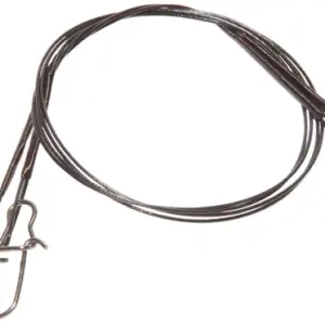 Beste Prijs Ultimate Wire Leaders Black 1x7 30cm