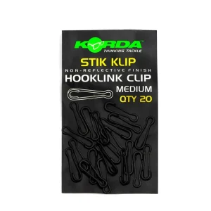 Beste Prijs Korda Stik Klip Onderlijnclip (20pcs) Medium