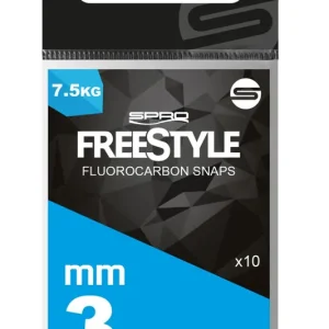 Spro Freestyle Reload Stainless Fluorocarbon Snaps (10 stuks) 4.5mm Rechtstreeks Van De Fabrikant