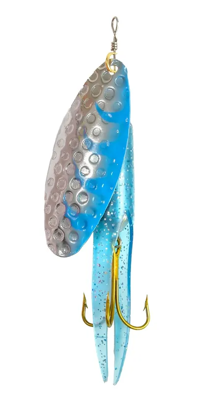 Fladen Maxximus Flying Latex Spinner 24g Blue/Silver Veilige Betaling