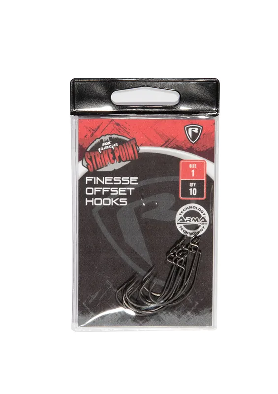 Hete Deal Fox Rage SP Finesse Offset Hooks (10 Stuks) 1