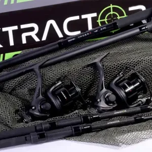 Laatste Kans Sonik Xtractor 2 Rod Carp Kit Carp Kit 9ft 2.75lbs