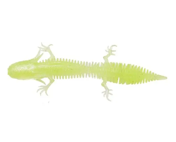 Rechtstreeks Van De Fabrikant Savage Gear Ned Salamander Clear Chartreuse