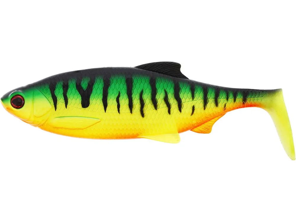 Snelle Levering Westin Ricky the Roach Shadtail 14 cm 42 g Firetiger