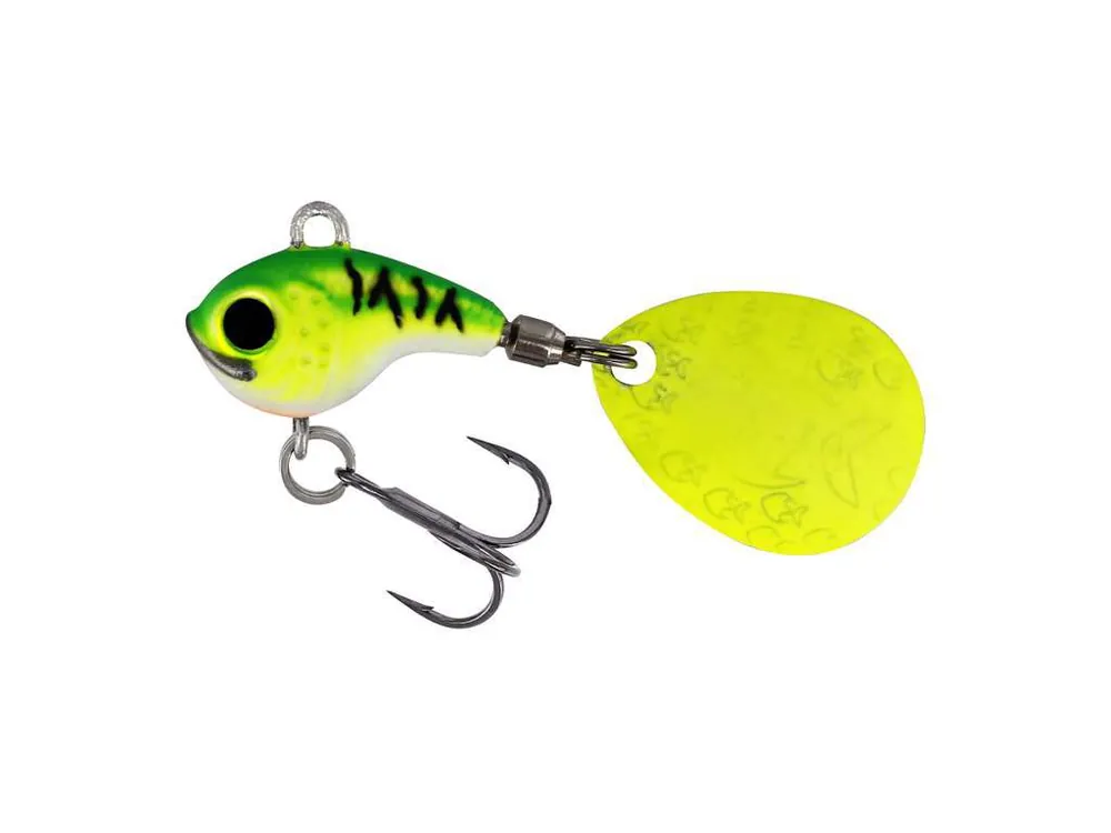 Koopje Westin Dropbite Tungsten Spin Tail Jig 1.6 cm 7g Chartreuse Ice