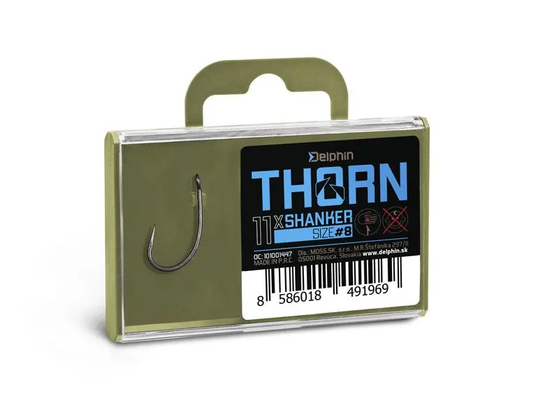 Delphin Thorn Shanker Carp Hook #8 Koop Online