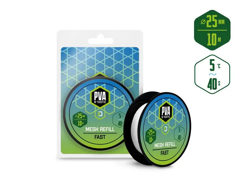 Delphin PVA Mesh Refill 25mm 10meter Fast Voordeelprijs