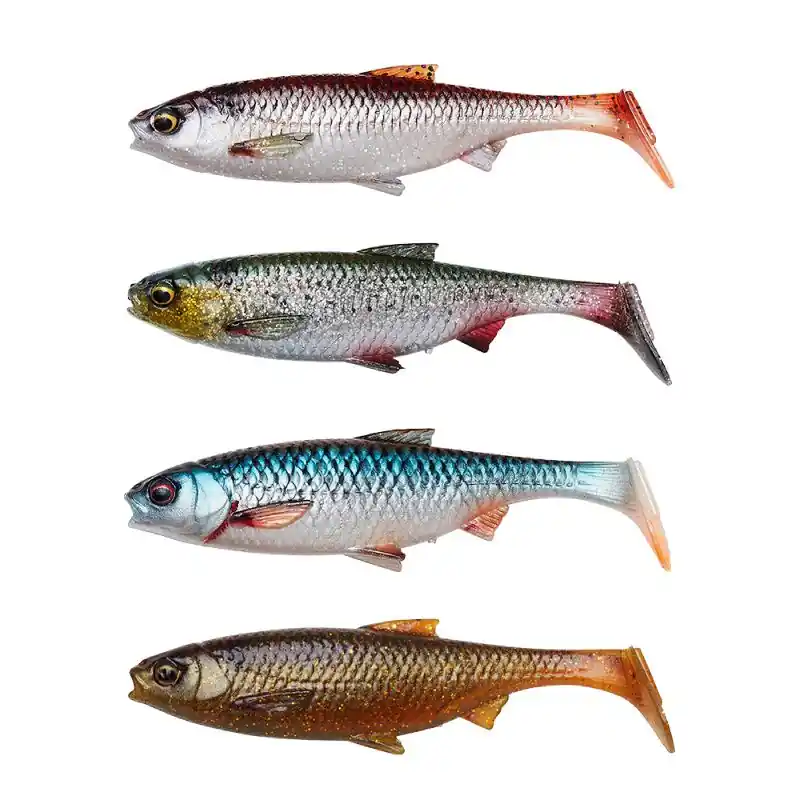 Veilige Betaling Savage Gear 3D river Roach Clear Water Mix 12cm