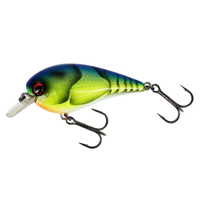Westin Bassbite Squarebill Chartreuse Blue Crew 6 cm Goedkoop