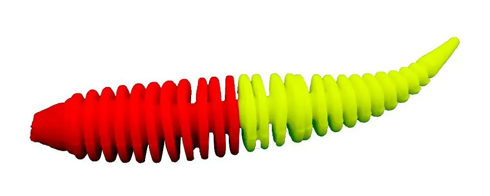 Omura Baits Hero Rood- Fluo Groen 4 cm Dagaanbieding