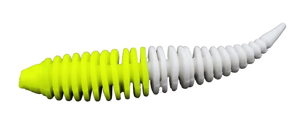 Omura Baits Hero Fluo Groen-Wit 4 cm Flitsaanbieding