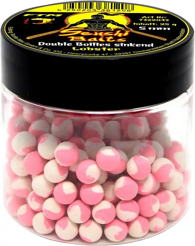 Senshi Baits Mini boilies zinkend Double Lobster Korting