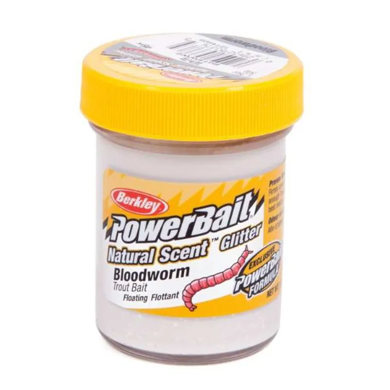 Powerbait: White Bloodworm Hete Deal