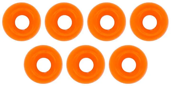 Beperkt Aanbod Omura Tungsten kralen GLEUF gat Rood 3,8 mm