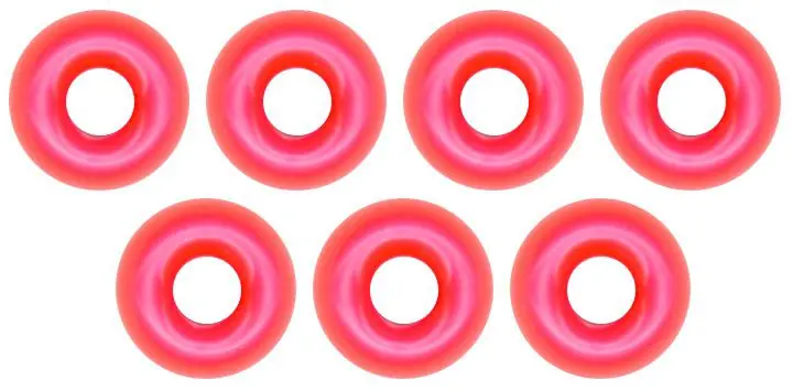 Bestel Nu Omura Tungsten kralen Rond gat Roze 3,3 mm