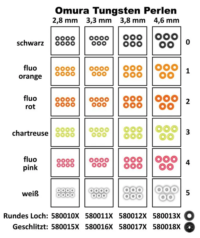 Omura Tungsten kralen Rond gat Oranje 4,6 mm Nu Kopen