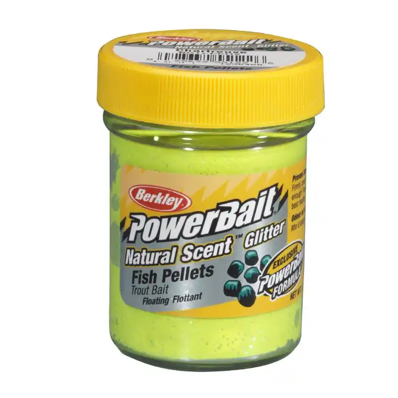 Powerbait: Chartreuse Fish Pellet Flitsaanbieding