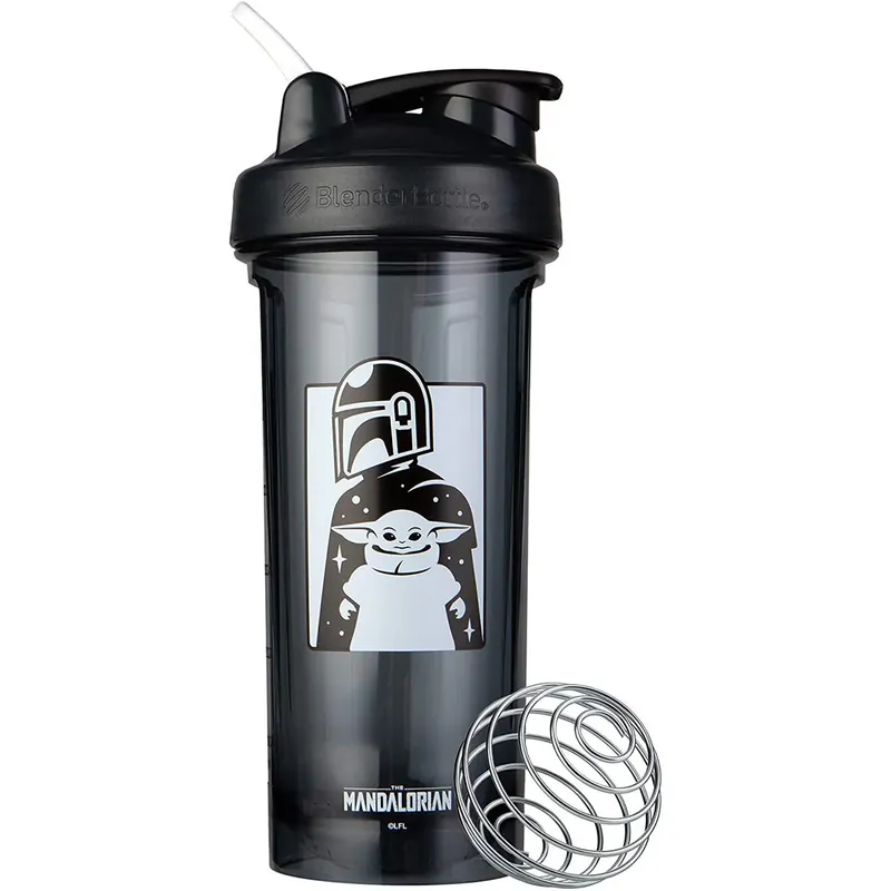 Beperkt Aanbod Blenderfles De Mandalorian Pro Series 28 oz. Shaker Mixerbeker met lusdop De Mandalorian