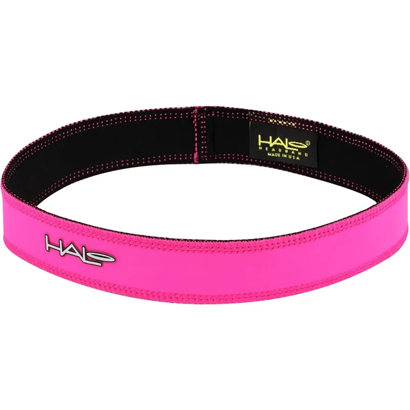 Populair Halo Hoofdband Slanke 1" Brede Pullover Zweetband Zwart