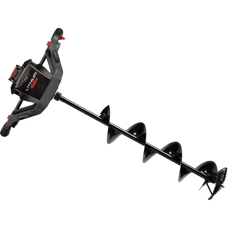 StrikeMaster Lithium 40V ijsboor - Zwart 8" Meest Verkocht