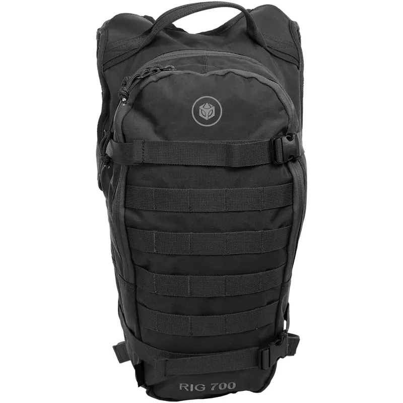Aquamira Tactical Rig 700 Hydratatierugzak met drukregeling Zwart Populair