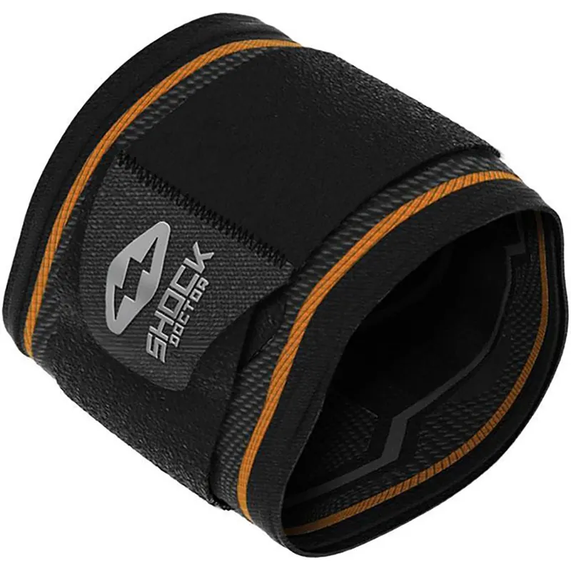 Must-Have Shock Doctor Compressie Knit Tennis/Golf Elbow Sleeve met Ondersteuning - Zwart/Grijs XS