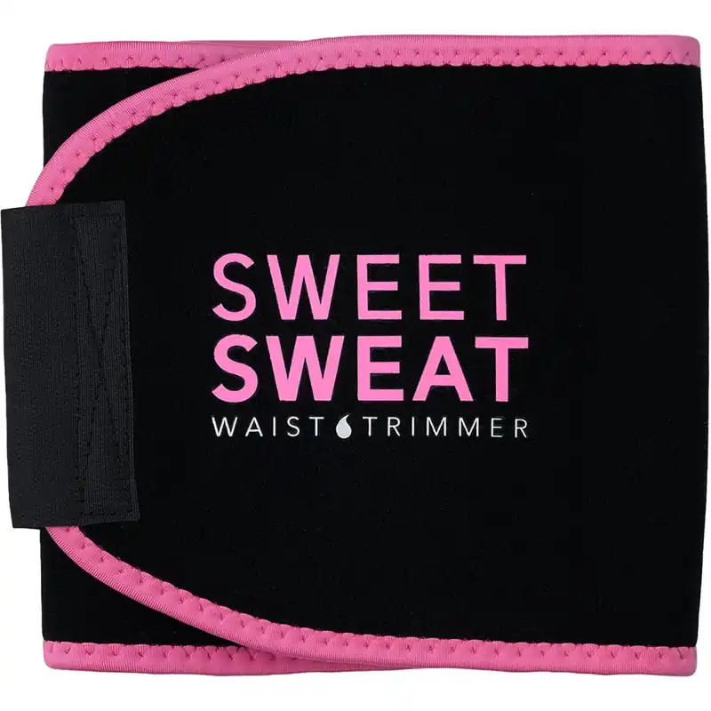 Beste Prijs Sports Research Sweet Sweat Taille Trimmer Riem - Roze M