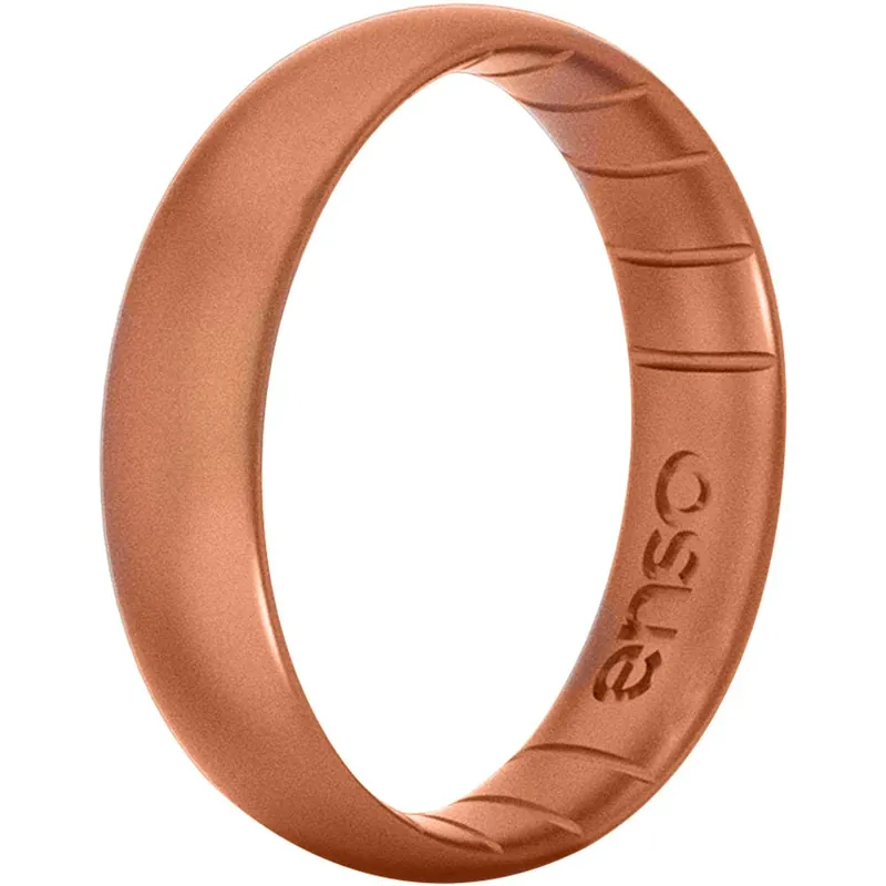 Enso Rings Dunne Elementen Serie Siliconen Ring - Koper Shop Nu