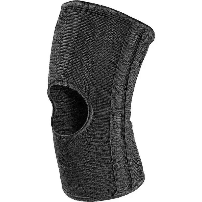 Gratis Retour Mueller Elastische Knie Stabilisator - Zwart M