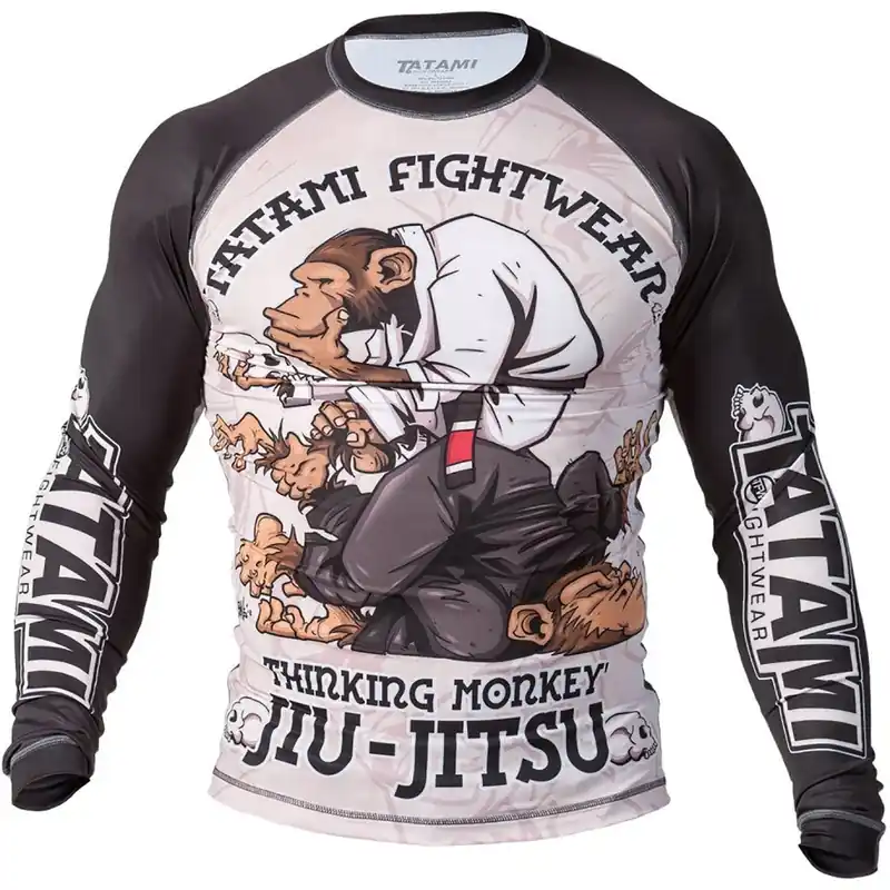 Direct Beschikbaar Tatami Fightwear Thinker Monkey Rashguard S
