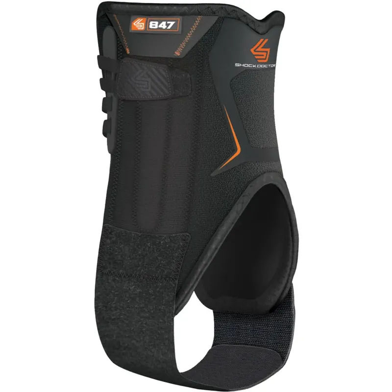 Betrouwbaar Shock Doctor Enkel Stabilisator Steunbrace - Zwart S