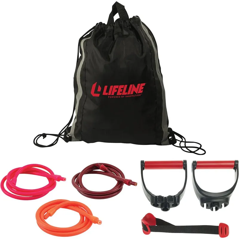 Hoge Kwaliteit Lifeline USA Variabele weerstandstraining kabelset - 60 lbs. - Veelkleurig