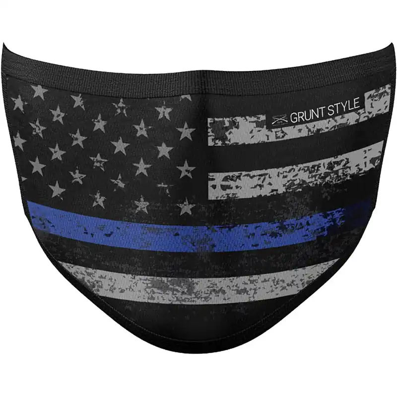 Fabrieksprijs Grunt Style Blue Line Premium herbruikbaar gezichtsmasker