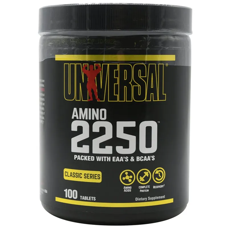 Universal Nutrition Amino 2250 Voedingssupplement - 100 Tabletten Express Levering