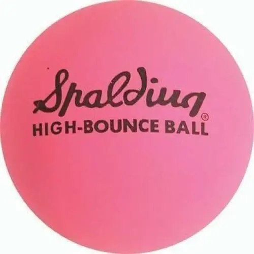 Spalding High Bounce Spaldeen Bal - Roze Snelle Levering
