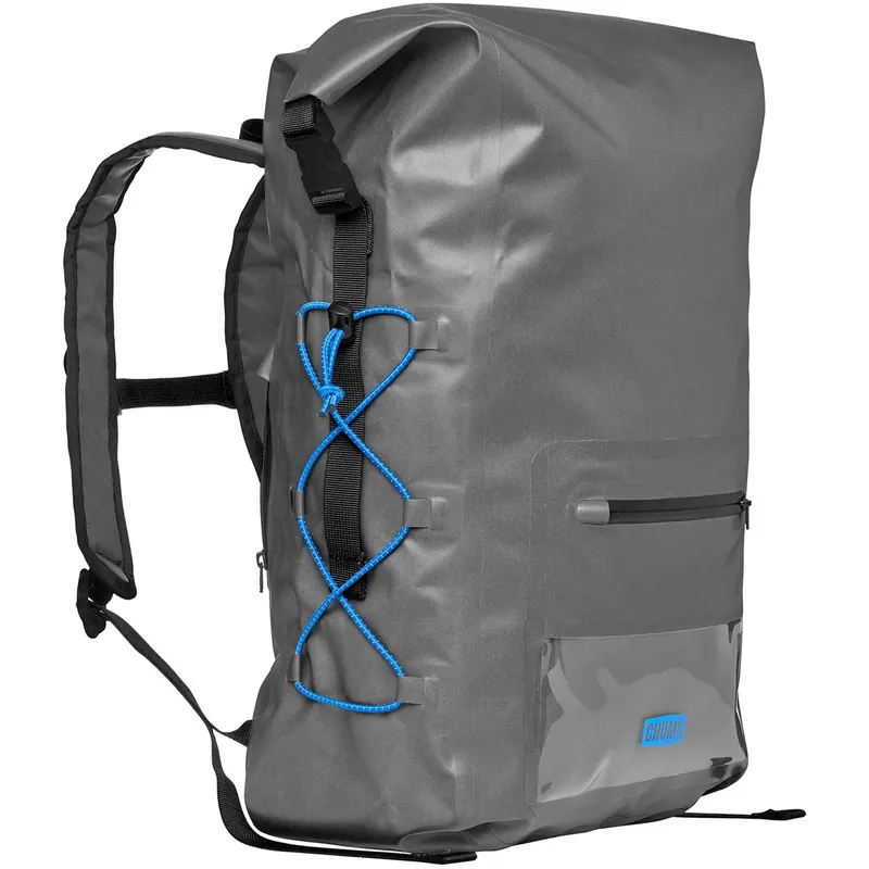 Chums Downriver 32L waterdichte rolltop rugzak - grijs Weekendaanbieding