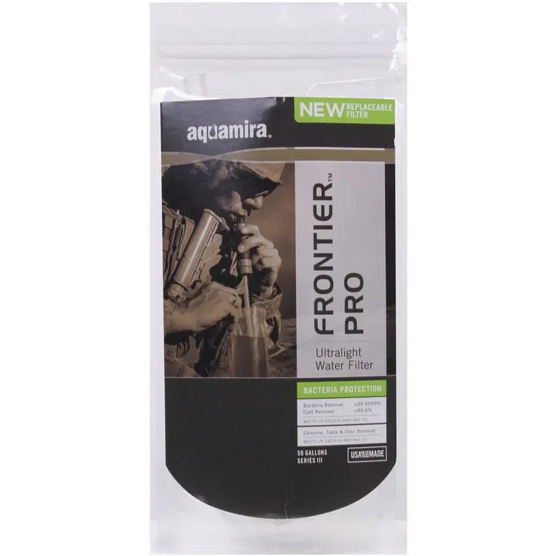 Exclusieve Aanbieding Aquamira Tactical Frontier Pro Ultralicht Waterfilter