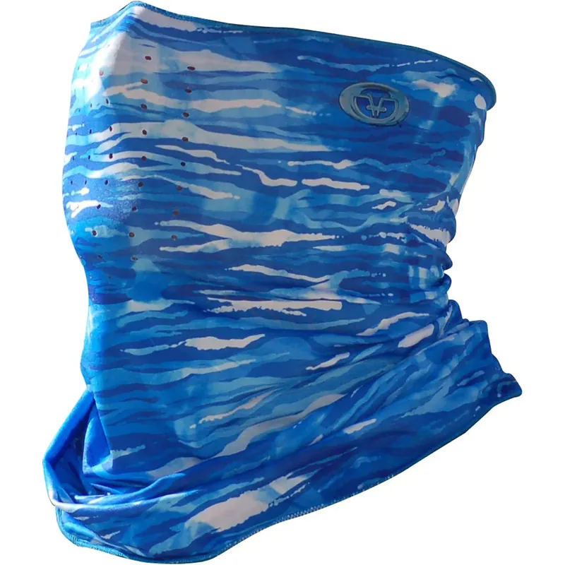 Veilige Betaling Flying Fisherman SunBandit Pro Series Multifunctionele Bandana Blauwwater camouflage