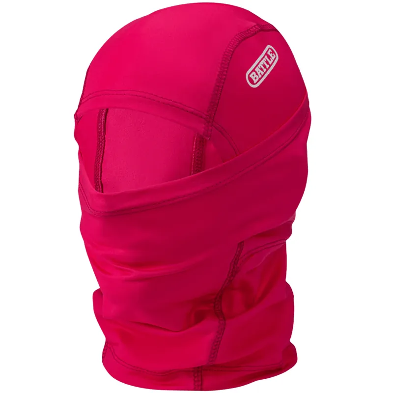 Lage Kosten Battle Sports Volwassenen Voetbal Shiesty Performance Masker Roze / Wit