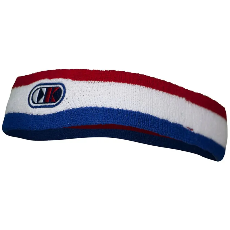 Op = Op Cliff Keen Worstelhoofdband - Rood/Wit/Blauw
