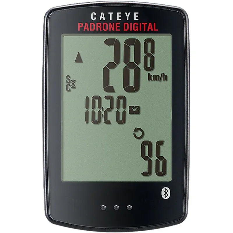 CatEye Padrone Digitale Draadloze Bluetooth Fietscomputer Kit -CC-PA400B- Zwart Betaalbaar