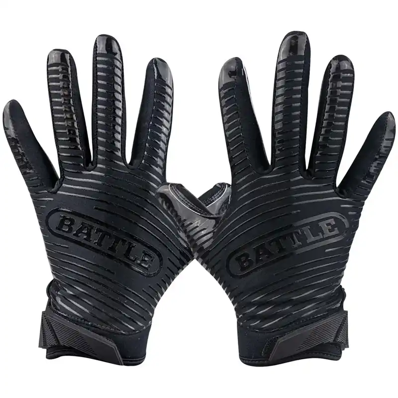 Merkproduct Battle Sports Doom 1.0 Adult Football Receiver Handschoenen - Zwart S