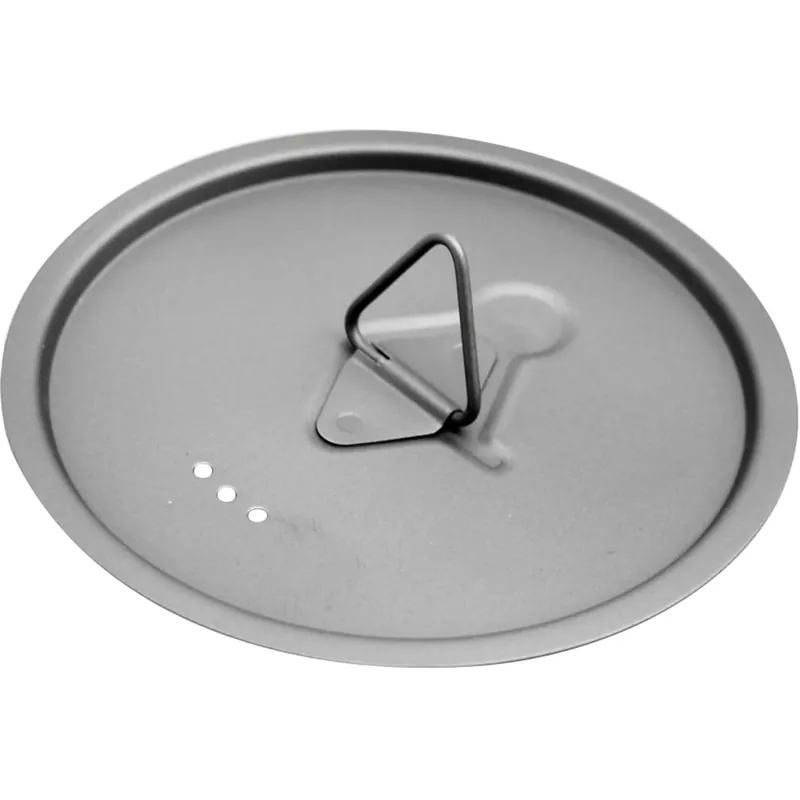 Beperkte Voorraad TOAKS bijgewerkt titanium deksel voor buitenkampeerkookpotten en -bekers - 80 mm