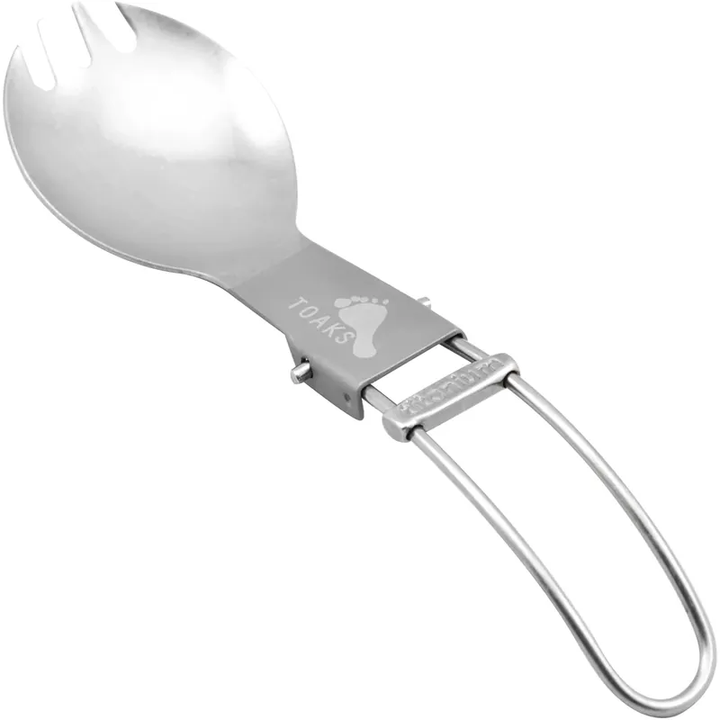 Voordeelprijs TOAKS Titanium lichtgewicht opvouwbare spork SLV-06