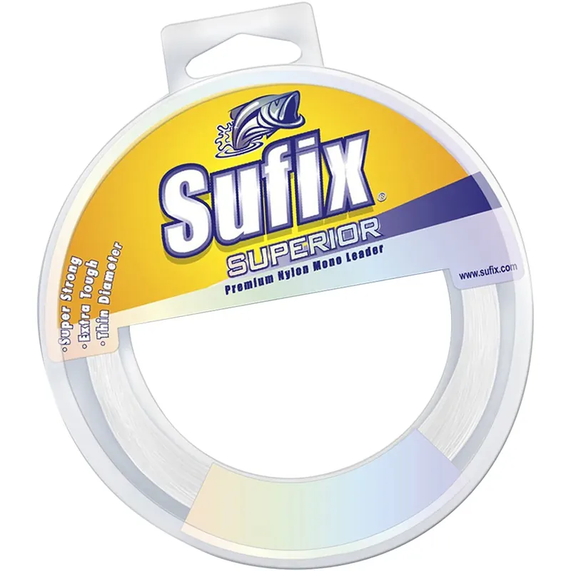 Koopje Sufix Superior Monofilament Vislijn, Transparant, 110 Yard Spoel