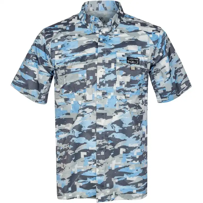 Dagaanbieding Gillz Pro Series Tek Geweven T-shirt - Poederblauw S