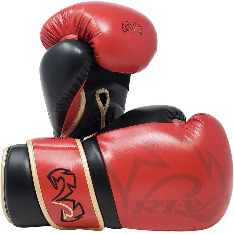 Lage Prijs Rival Boxing RS80V Impulse Klittenband Sparring Handschoenen - Rood 12 oz.