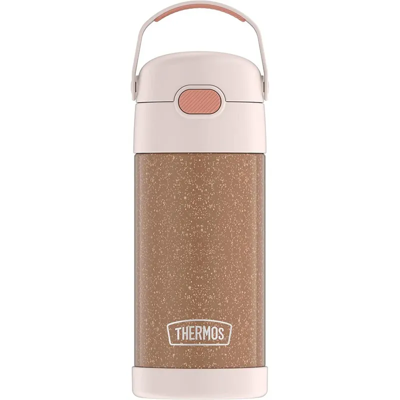Betaalbaar Thermos 12 oz. Kid's Glitter Funtainer Geïsoleerde RVS Waterfles Rose Gold