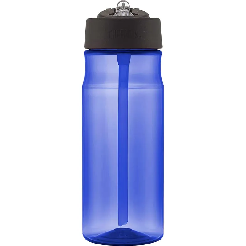Express Levering Thermos 18 oz. Tritan Hydratatiefles met rietje Blauw