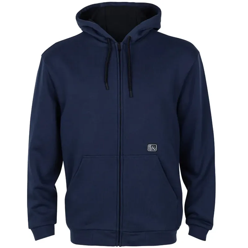Beperkt Aanbod Fintech Heavy-Duty Fleece Hoodie met volledige rits 2XL